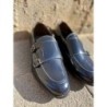 Mocassini uomo in pelle - Mocassini  blu