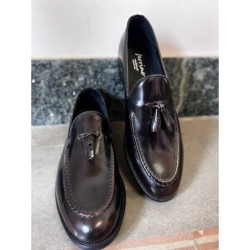 Mocassini uomo - Marroni - Vera pelle - Made in Italy - Scarpe uomo - Gogolfun.it