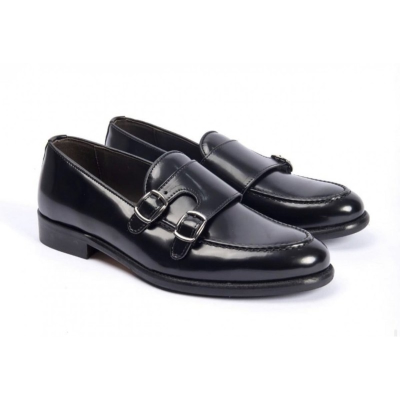 Mocassini eleganti Uomo, neri - Vera Pelle - Made in Italy Mocassini eleganti Uomo, neri - Vera Pelle - Made in Italy