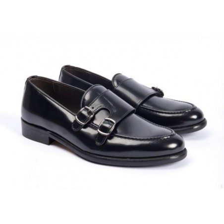 Mocassini eleganti Uomo, neri - Vera  Pelle - Made in Italy