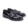 Mocassini eleganti Uomo, neri - Vera  Pelle - Made in Italy