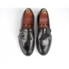 Mocassini eleganti Uomo, neri - Vera  Pelle - Made in Italy