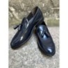 Mocassini uomo, con nappine - blu, vera pelle - gogolfun.it