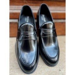 Mocassini college - Nere - Made in Italy - Mocassini uomo
