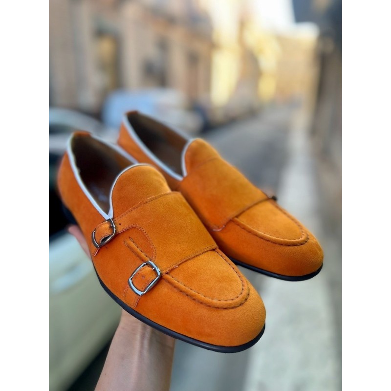 Mocassini uomo con fibbie - Arancioni - Mocassini uomo eleganti, classici e sportivi - Gogolfun.it Mocassini uomo con fibbie - Arancioni - Mocassini uomo eleganti, classici e sportivi - Gogolfun.it