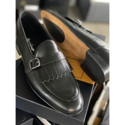 Mocassini uomo neri - Vera pelle - Mocassini uomo online - Gogolfun.it