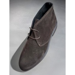 Scarpe uomo in camoscio marrone- Pol - Scarpe uomo online - Gogolfun.it