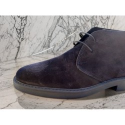 Scarpe uomo in camoscio marrone- Pol - Scarpe uomo online - Gogolfun.it