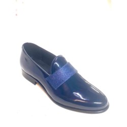 Scarpe uomo, cerimonia blu