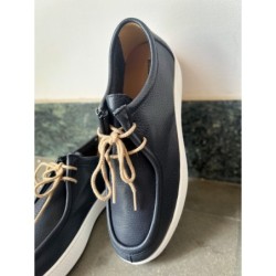 Scarpe uomo blu con lacci - Vera pelle - Scarpe, mocassini e stringate online - Gogolfun.it