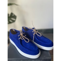 Scarpe Uomo Blu Elettrico - Made in Italy Online - GOGOLfun