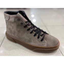 Sneaker alta in camoscio - Vera pelle - Gogolfun.it