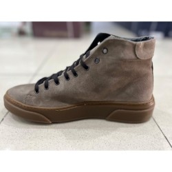 Sneaker alta in camoscio - Vera pelle - Gogolfun.it