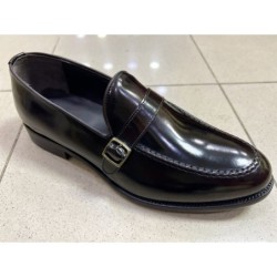 Mocassini con fibbia, castagno - Henrik - Goglfun.it