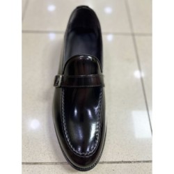 Mocassini con fibbia, castagno - Henrik - Goglfun.it