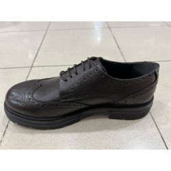 Scarpe francesine marroni in pelle - Reims - Scarpe uomo online - Gogolfun.it