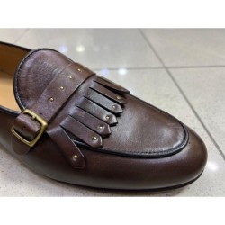 Mocassino uomo marrone, modello Rupert