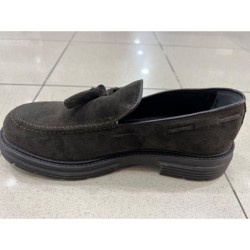 Mocassino scamosciato, Mauro - Vera pelle