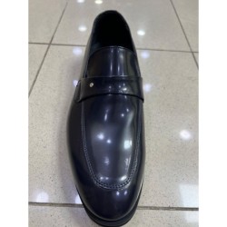 Mocassino blu, Favoloso - Spazzolato