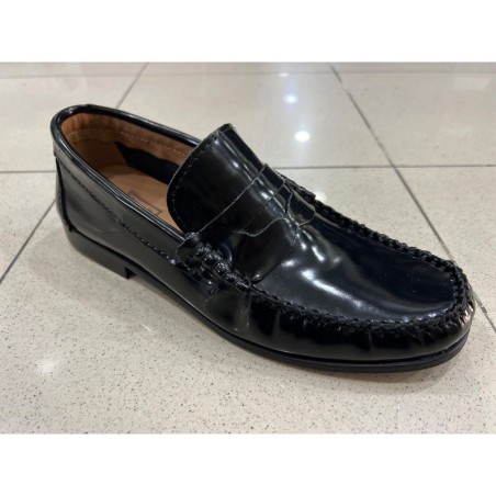 Mocassini classici, Savoy - Neri e lucidi