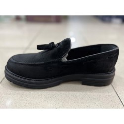 Mocassini neri, scamosciati - Mauro