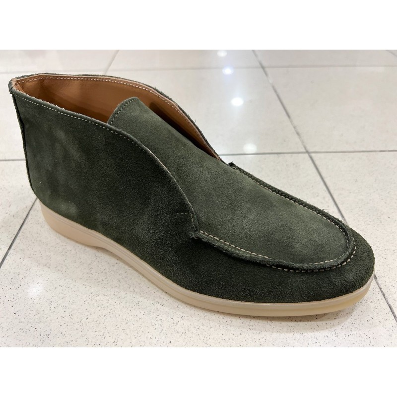 Scarpa alta uomo, Joys - Suola antifatica - Colore Verde