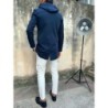 Trench uomo - Blu - Con cappuccio - Paul Miranda - Abbigliamento Trench uomo - Blu - Con cappuccio - Paul Miranda - Abbigliamento