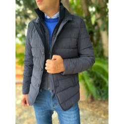 Piumino uomo, blu - Pettorina staccabile - Monti - Giubbotti invernali - Gogolfun.it