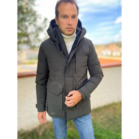 Giubbotto invernale verde - Moscow - Giubbotti uomo online - Gogolfun.it